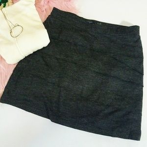 Prana Lined Grey Layered Skirt Yoga Size Large